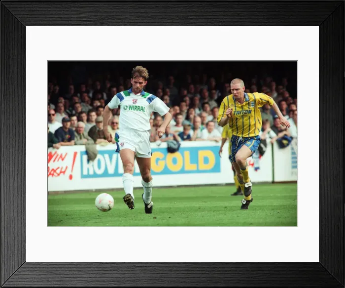 Framed Print : Tranmere 1-2 Birmingham, League match at Prenton Park, Sunday 8th May 1994