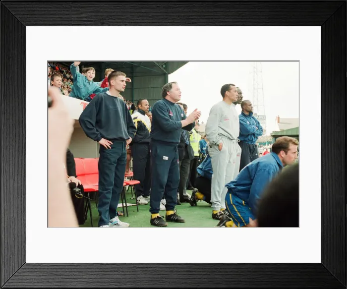 Framed Print : Tranmere 1-2 Birmingham, League match at Prenton Park, Sunday 8th May 1994 Framed Print : Tranmere 1-2 Birmingham, League match at Prenton Park, Sunday 8th May 1994