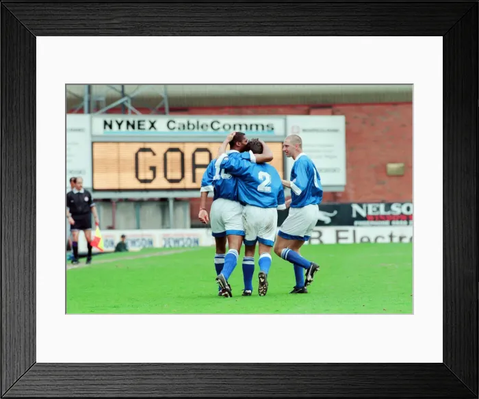 Framed Print : Bolton Wanderers 1-1 Birmingham City, League match at the Reebok Stadium Framed Print : Bolton Wanderers 1-1 Birmingham City, League match at the Reebok Stadium