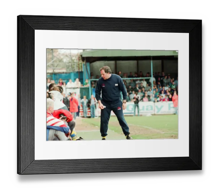 Framed Print : Tranmere 1-2 Birmingham, League match at Prenton Park, Sunday 8th May 1994
