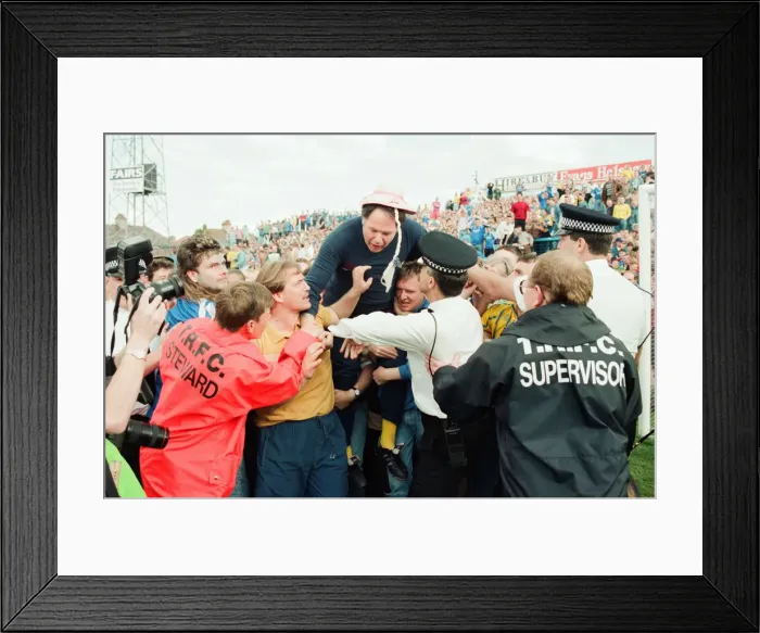 Framed Print : Tranmere 1-2 Birmingham, League match at Prenton Park, Sunday 8th May 1994 Framed Print : Tranmere 1-2 Birmingham, League match at Prenton Park, Sunday 8th May 1994