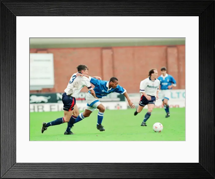Framed Print : Bolton Wanderers 1-1 Birmingham City, League match at the Reebok Stadium Framed Print : Bolton Wanderers 1-1 Birmingham City, League match at the Reebok Stadium