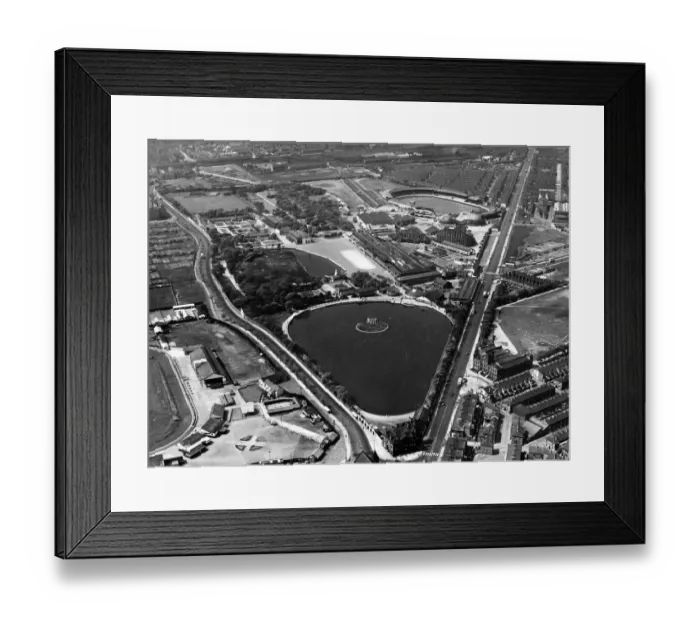 Framed Print : Aerial view of Belle Vue in the Gorton area of Manchester. August 1957 Framed Print : Aerial view of Belle Vue in the Gorton area of Manchester. August 1957