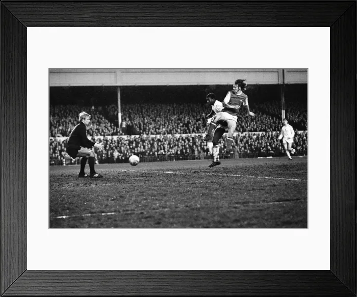 Framed Print : Arsenal 3-0 Anderlecht, 1970 Inter-Cities Fairs Cup Final 2nd Leg, 28th April 1970