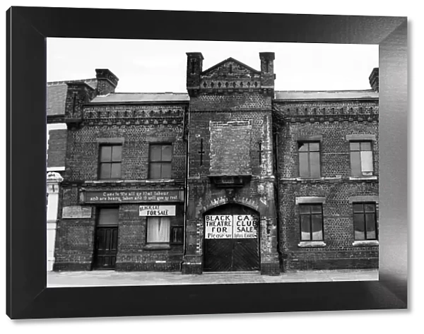 The hall in Widnes owned by Mr Laverick. 15th June 1978