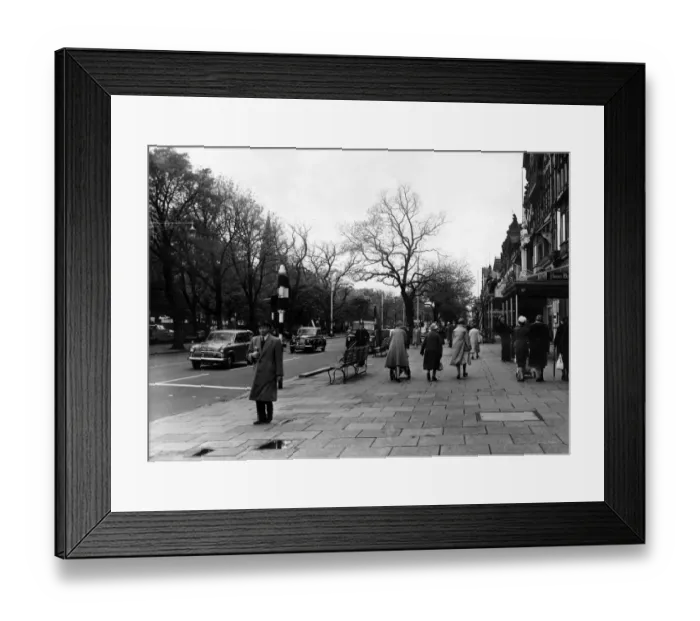 Framed Print : Lord Street in Southport. 23rd September 1963 Framed Print : Lord Street in Southport. 23rd September 1963