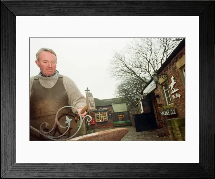 Framed Print : Stockton Preston Hall Museum. 13th January 1999. The museum has a ten year plan of Framed Print : Stockton Preston Hall Museum. 13th January 1999. The museum has a ten year plan of