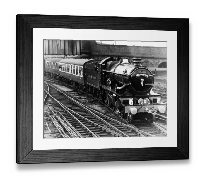 Framed Print : The Pendennis Castle glides into Chester Station. The train had been chartered to give a Framed Print : The Pendennis Castle glides into Chester Station. The train had been chartered to give a