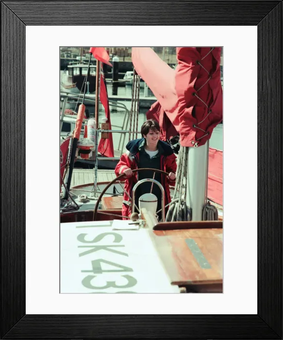 Framed Print : The Faramir Trust at Hartlepool Marina was set up for people to go sailing Framed Print : The Faramir Trust at Hartlepool Marina was set up for people to go sailing
