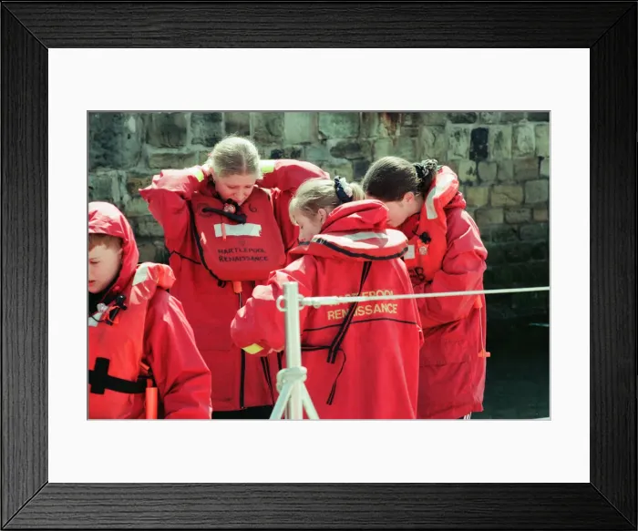 Framed Print : The Faramir Trust at Hartlepool Marina was set up for people to go sailing Framed Print : The Faramir Trust at Hartlepool Marina was set up for people to go sailing