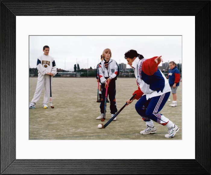 Framed Print : Local up and coming hockey players got some expert coaching on sunday when curent Great Framed Print : Local up and coming hockey players got some expert coaching on sunday when curent Great