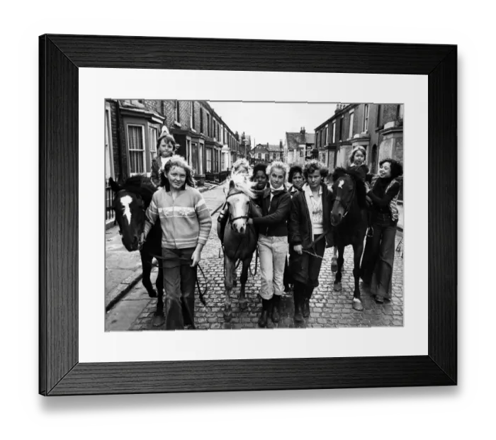 Framed Print : Roadside resort, Toxteth. 1st August 1976