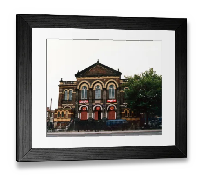 Framed Print : Toxteth Tabernacle Baptist Church. 10th October 1996