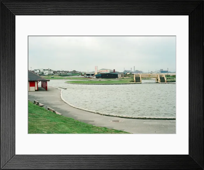 Framed Print : Short Walks Feature, Redcar, 25th April 1994 Framed Print : Short Walks Feature, Redcar, 25th April 1994