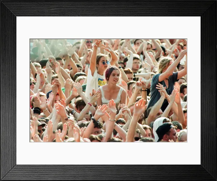 Framed Print : R. E. M. in concert at the Galpharm Stadium. 25th July 1995 Framed Print : R. E. M. in concert at the Galpharm Stadium. 25th July 1995