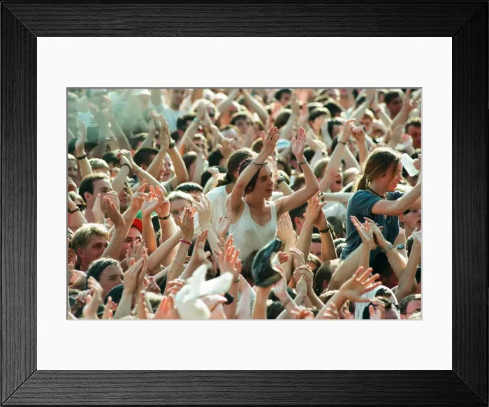 Framed Print : R. E. M. in concert at the Galpharm Stadium. 25th July 1995 Framed Print : R. E. M. in concert at the Galpharm Stadium. 25th July 1995