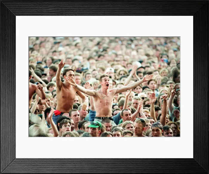 Framed Print : R. E. M. in concert at the Galpharm Stadium. 25th July 1995 Framed Print : R. E. M. in concert at the Galpharm Stadium. 25th July 1995