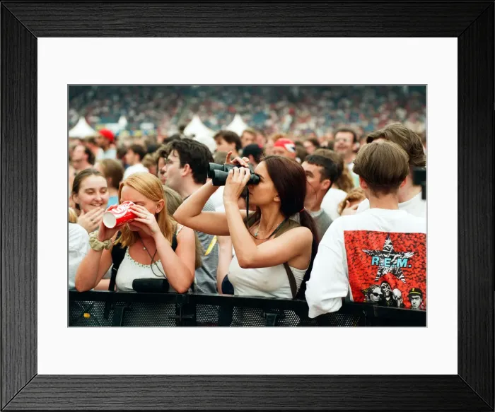 Framed Print : R. E. M. in concert at the Galpharm Stadium. 25th July 1995 Framed Print : R. E. M. in concert at the Galpharm Stadium. 25th July 1995