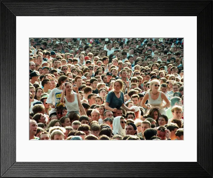 Framed Print : R. E. M. in concert at the Galpharm Stadium. 25th July 1995 Framed Print : R. E. M. in concert at the Galpharm Stadium. 25th July 1995