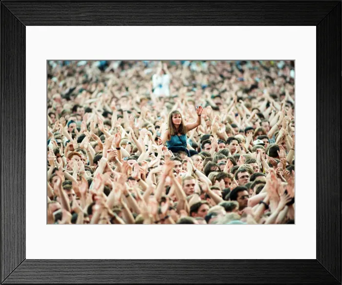 Framed Print : R. E. M. in concert at the Galpharm Stadium. 25th July 1995 Framed Print : R. E. M. in concert at the Galpharm Stadium. 25th July 1995