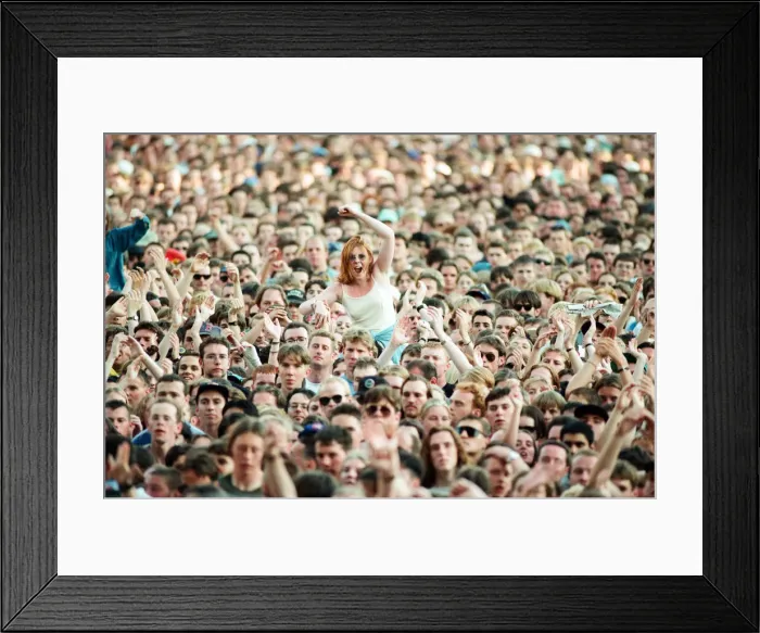 Framed Print : R. E. M. in concert at the Galpharm Stadium. 25th July 1995 Framed Print : R. E. M. in concert at the Galpharm Stadium. 25th July 1995