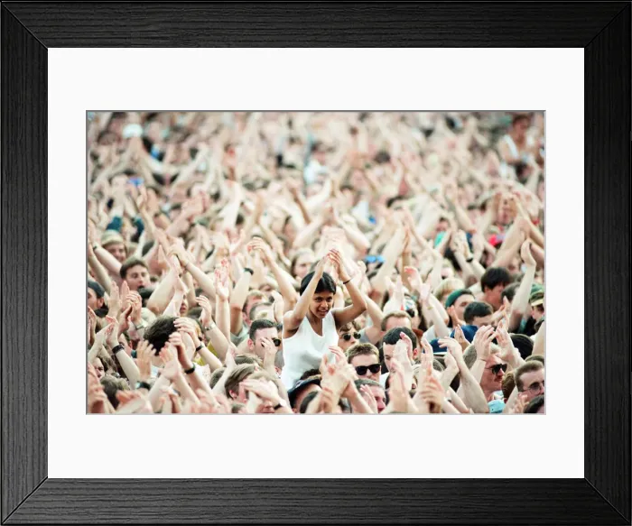 Framed Print : R. E. M. in concert at the Galpharm Stadium. 25th July 1995 Framed Print : R. E. M. in concert at the Galpharm Stadium. 25th July 1995