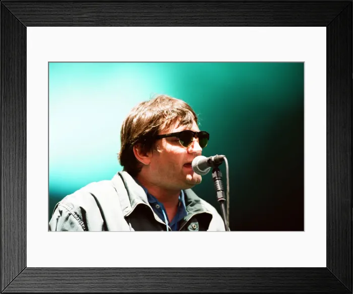 Framed Print : Paul Heaton. The Beautiful South performing live at the Alfred McAlpine Stadium Framed Print : Paul Heaton. The Beautiful South performing live at the Alfred McAlpine Stadium