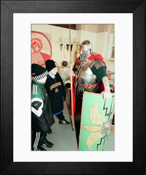 Framed Print : Roman Exhibition, Margrove Heritage Centre, Margrove Park, Boosbeck, Saltburn By The Sea