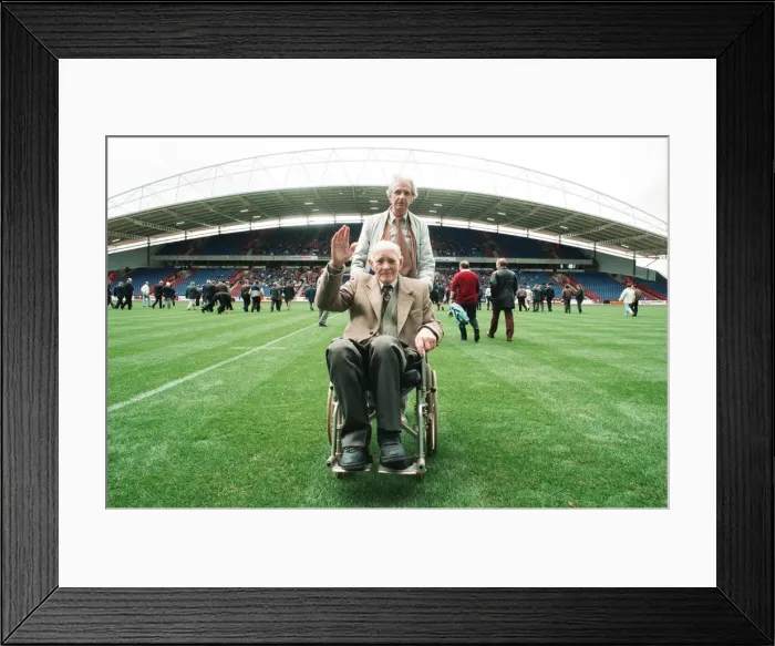Framed Print : The first Huddersfield Giants home game at McAlpine stadium. 28th August 1994 Framed Print : The first Huddersfield Giants home game at McAlpine stadium. 28th August 1994