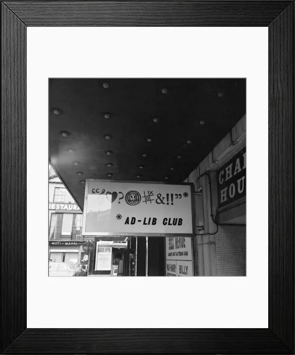 Framed Print : The Ad Lib Club in Soho. 27th September 1964 Framed Print : The Ad Lib Club in Soho. 27th September 1964