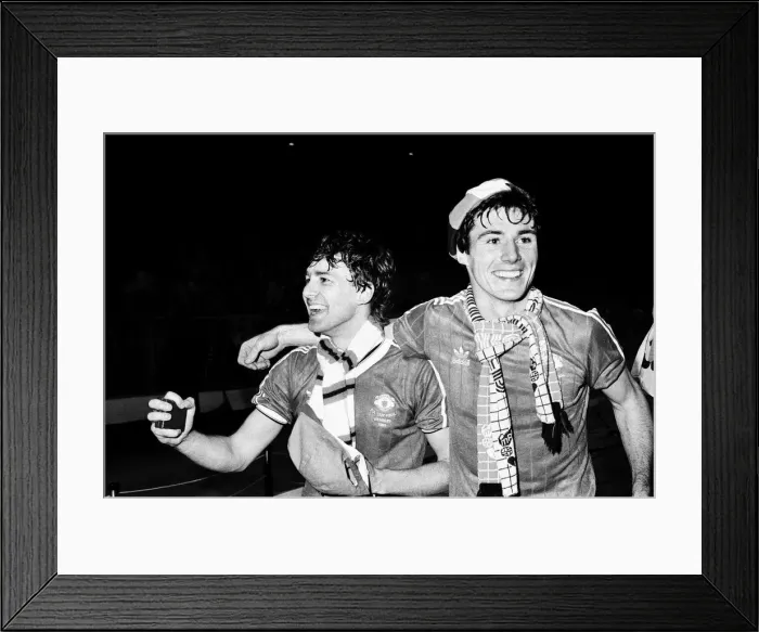 Framed Print : Brighton & Hove Albion 0-4 Manchester United, 1983 FA Cup Final Replay at Wembley Stadium Framed Print : Brighton & Hove Albion 0-4 Manchester United, 1983 FA Cup Final Replay at Wembley Stadium