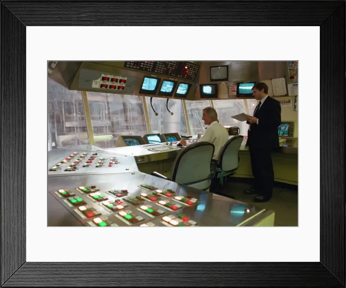 Framed Print : Beam Mill British Steel at Teesside, 7th May 1997 Framed Print : Beam Mill British Steel at Teesside, 7th May 1997