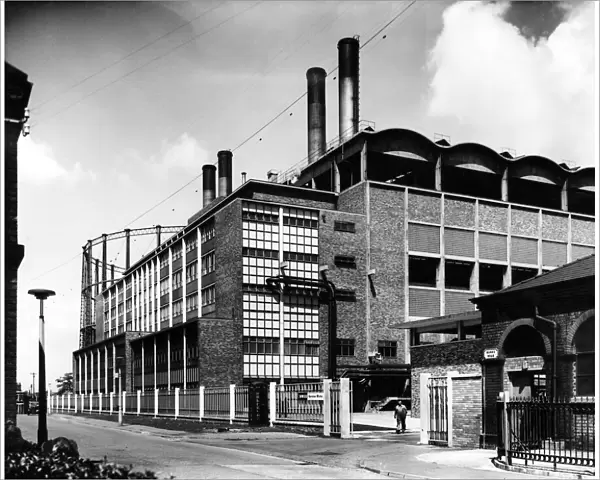 A view of part of the ICVO plant at Garston Gas Works. Garston is a district of Liverpool