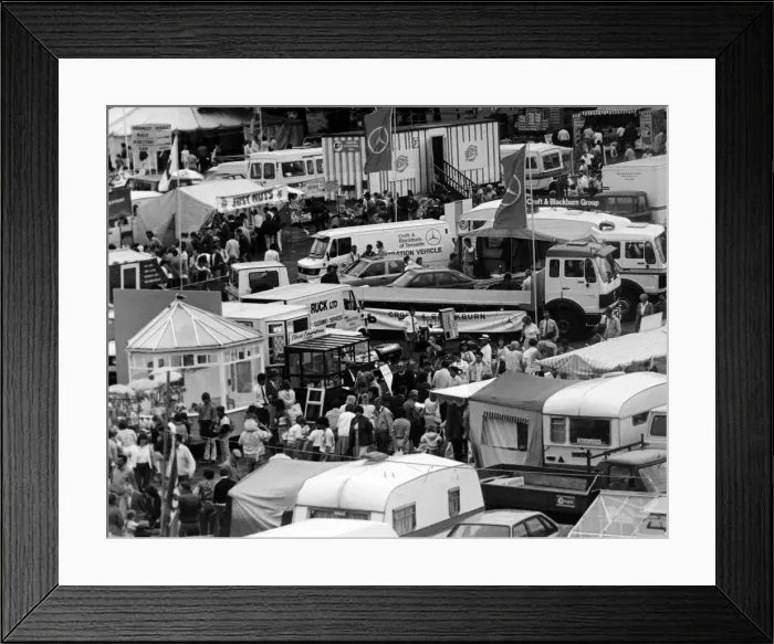 Framed Print : Agricultural Show Cleveland, 26th July 1986