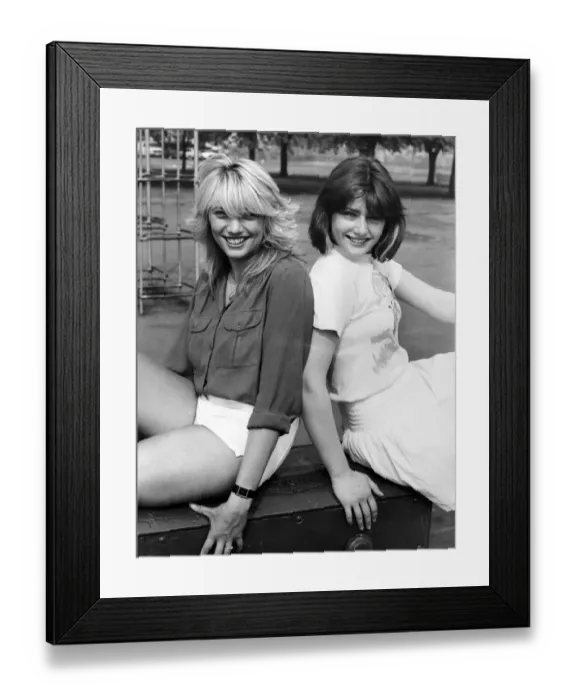 Framed Print : Sizzling beauties Ruth and Rachel Merrit kept the temperatures high at the Radio One Fun Framed Print : Sizzling beauties Ruth and Rachel Merrit kept the temperatures high at the Radio One Fun