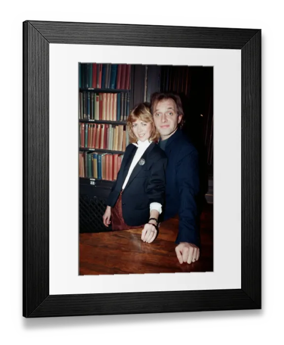 Framed Print : Actor Rik Mayall, at a press call for The New Statesman television programme Framed Print : Actor Rik Mayall, at a press call for The New Statesman television programme
