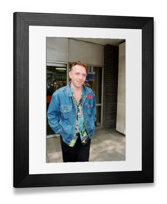 Framed Print : Rik Mayall, an English comedian, writer and actor. 2nd May 1995 Framed Print : Rik Mayall, an English comedian, writer and actor. 2nd May 1995