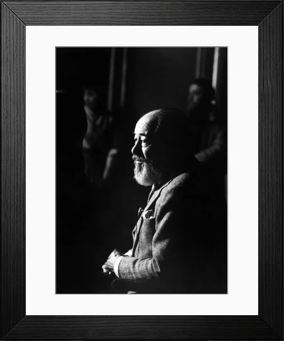 Framed Print : Actor Rex Harrison pictured in Manchester. March 1983