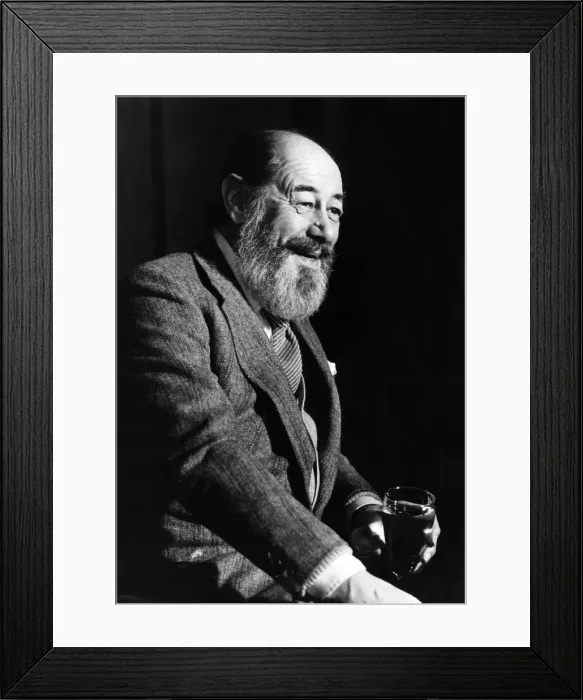 Framed Print : Actor Rex Harrison pictured in Manchester. March 1983 Framed Print : Actor Rex Harrison pictured in Manchester. March 1983