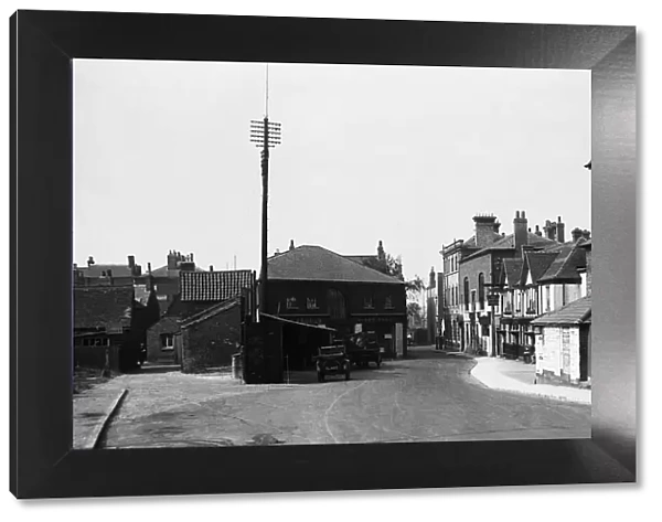 Uxbridge Belmont Road, looking towards High Street, Greater London. Circa 1929