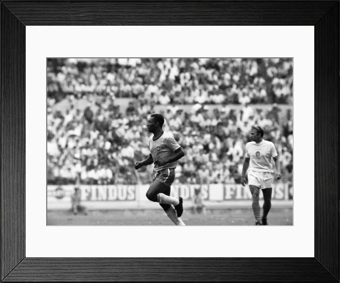 Framed Print : Brazil vs Czechoslovakia 1970 World Cup Group C. Brazil won 4-1 On the eve of Framed Print : Brazil vs Czechoslovakia 1970 World Cup Group C. Brazil won 4-1 On the eve of