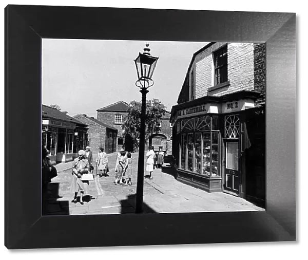 Stockton Preston Hall Museum. 14th May 1980. Street on Preston Hall Museum, Yarm Road