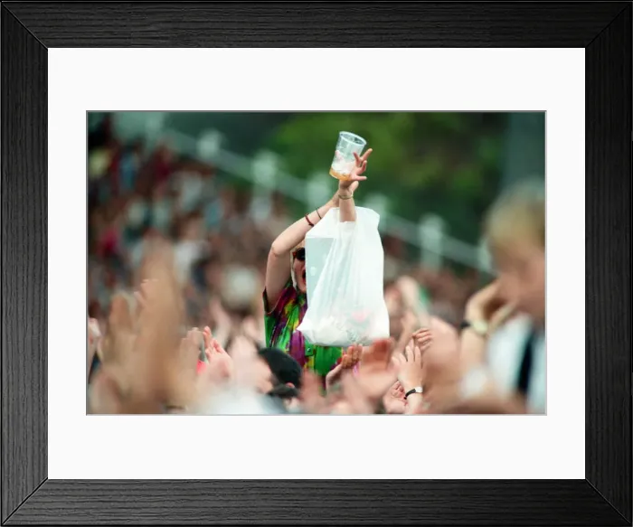 Framed Print : The Eagles performing live at the McAlpine Stadium in Huddersfield. 10th July 1996 Framed Print : The Eagles performing live at the McAlpine Stadium in Huddersfield. 10th July 1996