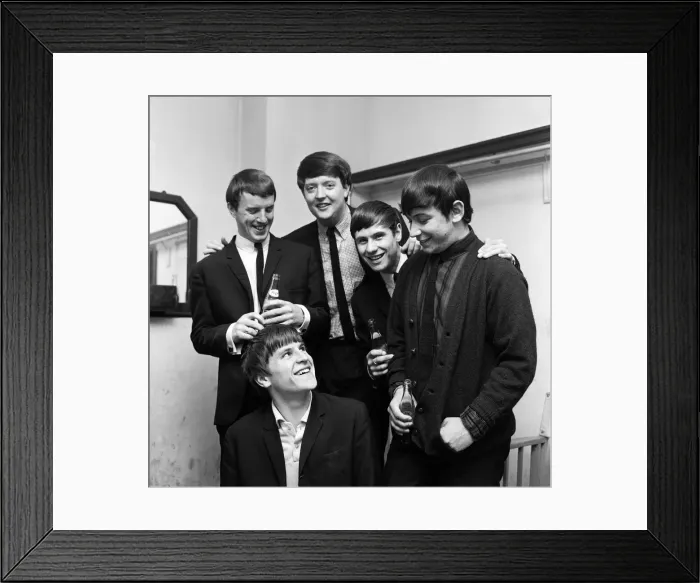 Framed Print : British rock group The Animals pictured in Bath as they celebtate their song House of Framed Print : British rock group The Animals pictured in Bath as they celebtate their song House of