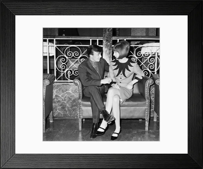 Framed Print : Filming of the United Artists film Ferry cross The Mersey