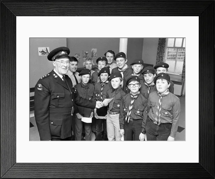 Framed Print : Divisional superintendent of the Dearne Valley St John Ambulance Mr John Stringer Framed Print : Divisional superintendent of the Dearne Valley St John Ambulance Mr John Stringer