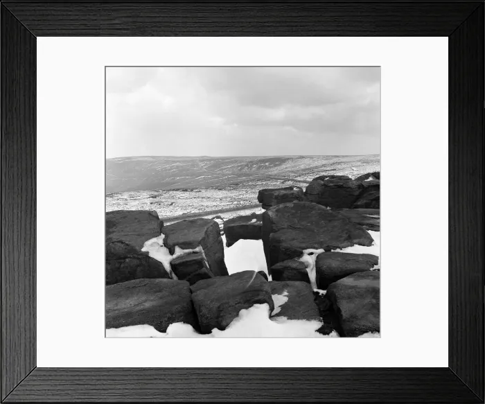 Framed Print : Saddleworth Moor, Greater Manchester. 25th April 1966 Framed Print : Saddleworth Moor, Greater Manchester. 25th April 1966
