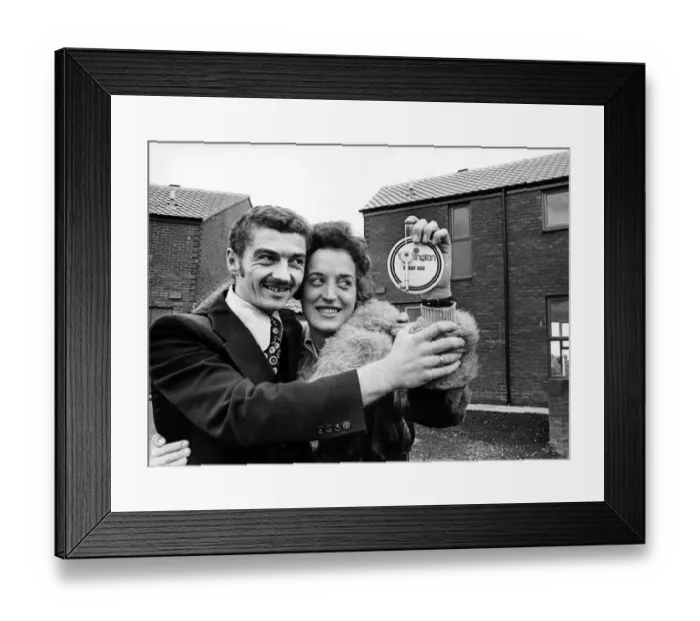 Framed Print : Quite a Key of the door party was in store for Roy Framed Print : Quite a Key of the door party was in store for Roy