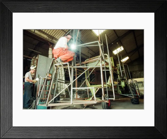 Framed Print : Stockton Riverside Festival 1994, an annual outdoor arts festival in Stockton-on-Tees