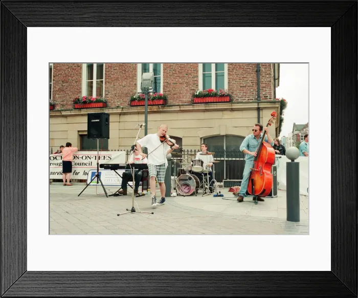 Framed Print : Stockton Riverside Festival 1994, an annual outdoor arts festival in Stockton-on-Tees Framed Print : Stockton Riverside Festival 1994, an annual outdoor arts festival in Stockton-on-Tees